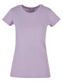 Goedkope Dames T-shirt Build Your Brand Basic Tee Lilac